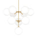 Mitzi - H122810-AGB - LED Chandelier - Ashleigh - Aged Brass