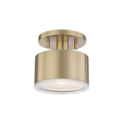 Mitzi - H159601-AGB - LED Semi Flush Mount - Nora - Aged Brass