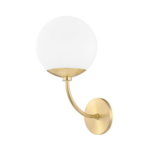 Mitzi - H160101-AGB - One Light Wall Sconce - Carrie - Aged Brass