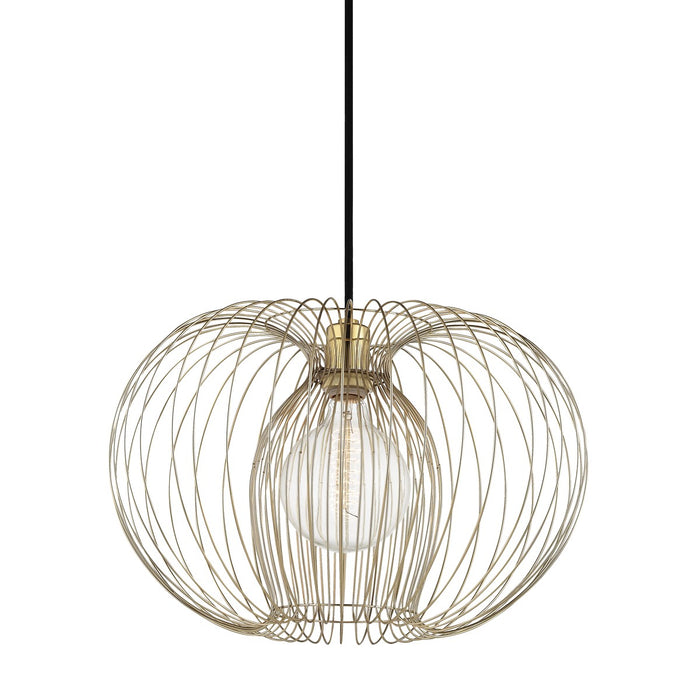 Mitzi - H181701L-PB - One Light Pendant - Jasmine - Polished Brass