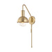 Mitzi - HL111101-AGB - One Light Wall Sconce - Riley - Aged Brass