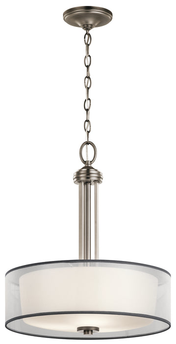 Kichler - 43153AP - Three Light Pendant - Tallie - Antique Pewter