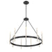 Quoizel - ATH5009K - Nine Light Chandelier - Anthem - Mystic Black