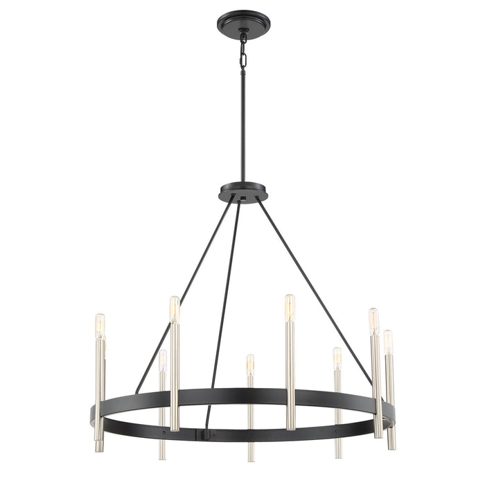 Quoizel - ATH5009K - Nine Light Chandelier - Anthem - Mystic Black