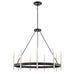 Quoizel - ATH5009K - Nine Light Chandelier - Anthem - Mystic Black