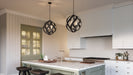 Quoizel - BMS2820OK - Four Light Pendant - Blacksmith - Old Black Finish