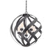 Quoizel - BMS2826OK - Five Light Pendant - Blacksmith - Old Black Finish