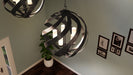 Quoizel - BMS2826OK - Five Light Pendant - Blacksmith - Old Black Finish