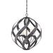 Quoizel - BMS2826OK - Five Light Pendant - Blacksmith - Old Black Finish