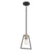 Quoizel - BRT1507GK - One Light Mini Pendant - Brockton - Grey Ash