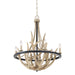 Quoizel - JR5006EK - Six Light Chandelier - Journey - Earth Black