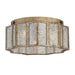 Quoizel - SRE1616AGL - Three Light Flush Mount - Shrine - Aged Gold