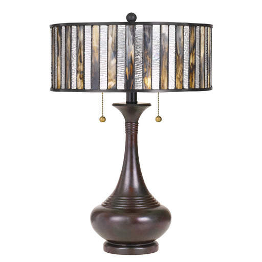 Quoizel - TF3334TVA - Two Light Table Lamp - Roland - Valiant Bronze