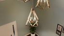 Quoizel - VP5204WS - Four Light Foyer Pendant - Viewpoint - Weathered Brass