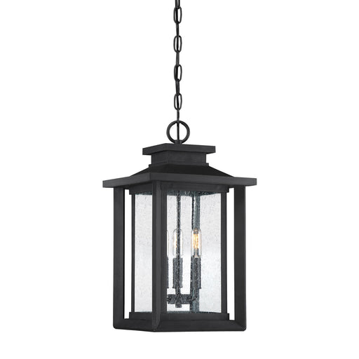 Quoizel - WKF1911EK - Three Light Outdoor Hanging Lantern - Wakefield - Earth Black