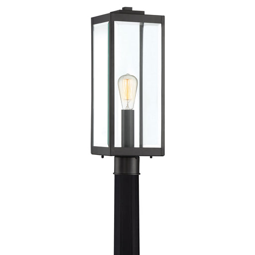 Quoizel - WVR9007EK - One Light Outdoor Post Mount - Westover - Earth Black