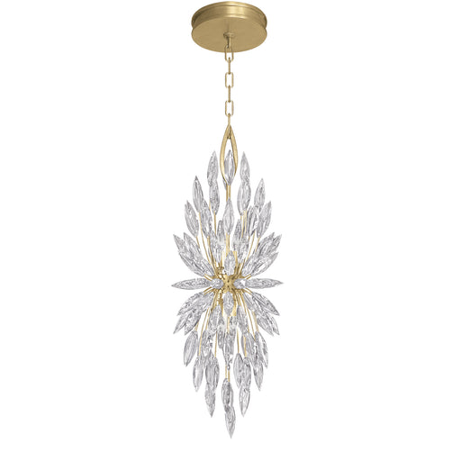 Fine Art - 883740-1ST - Four Light Pendant - Lily Buds - Gold