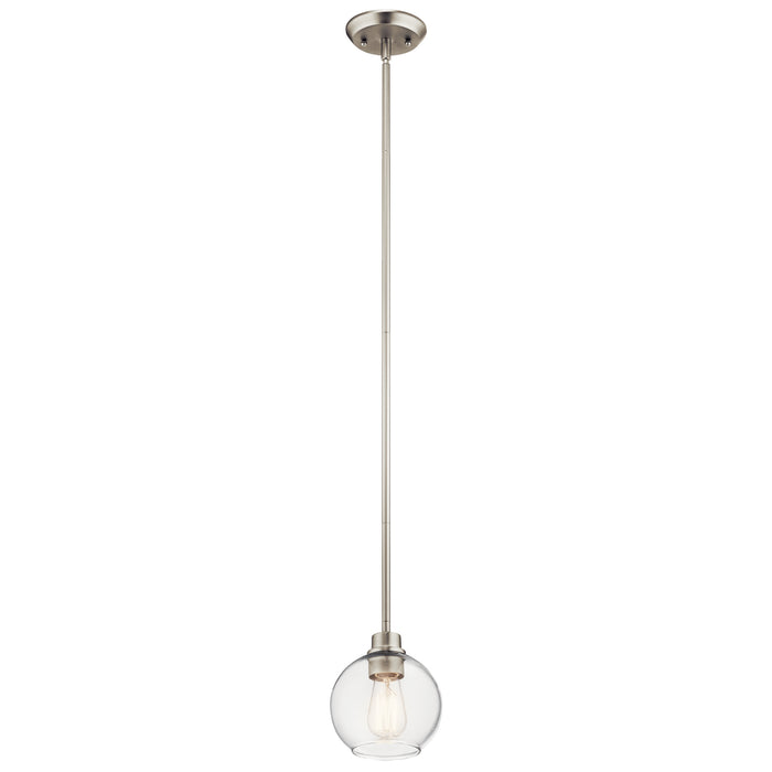 Kichler - 44065NI - One Light Mini Pendant - Harmony - Brushed Nickel