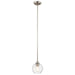 Kichler - 44065NI - One Light Mini Pendant - Harmony - Brushed Nickel