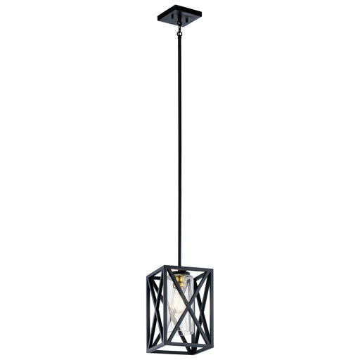 Kichler - 44083BK - One Light Mini Pendant - Moorgate - Black