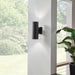 Kichler - 9244BK - Two Light Outdoor Wall Mount - Black