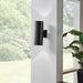 Kichler - 9246BK - Two Light Outdoor Wall Mount - Black