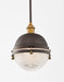 Maxim - 10184OIAB - One Light Outdoor Pendant - Portside - Oil Rubbed Bronze / Antique Brass