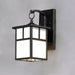 Maxim - 4054WTBK - One Light Outdoor Wall Lantern - Coldwater - Black