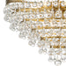 Crystorama - 137-VG - Eight Light Chandelier - Calypso - Vibrant Gold