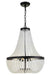 Crystorama - 608-MK - Six Light Chandelier - Rylee - Matte Black