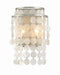 Crystorama - BRI-3002-SA - Two Light Wall Sconce - Brielle - Antique Silver