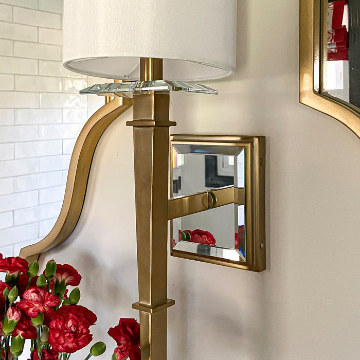 Crystorama - CLI-231-AG - One Light Wall Sconce - Clifton - Aged Brass