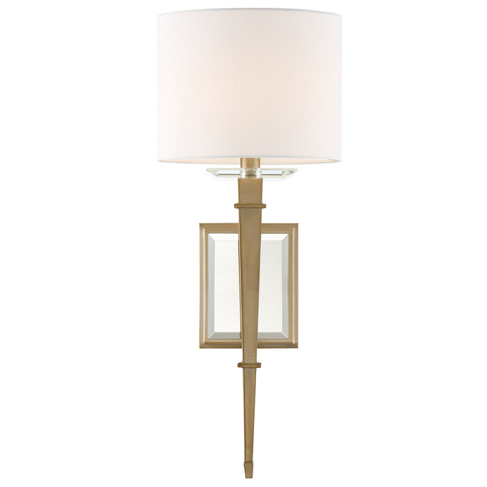 Crystorama - CLI-231-AG - One Light Wall Sconce - Clifton - Aged Brass