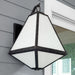 Crystorama - GLA-9702-OP-BC - Three Light Outdoor Wall Sconce - Glacier - Black Charcoal