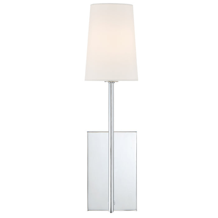 Crystorama - LEN-251-CH - One Light Wall Sconce - Lena - Polished Chrome