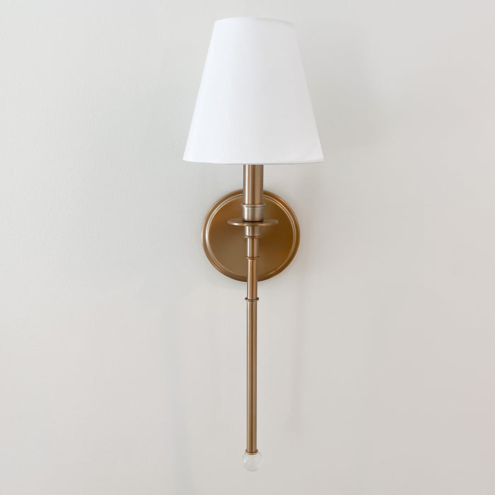 Crystorama - RIV-382-AG - One Light Wall Sconce - Riverdale - Aged Brass