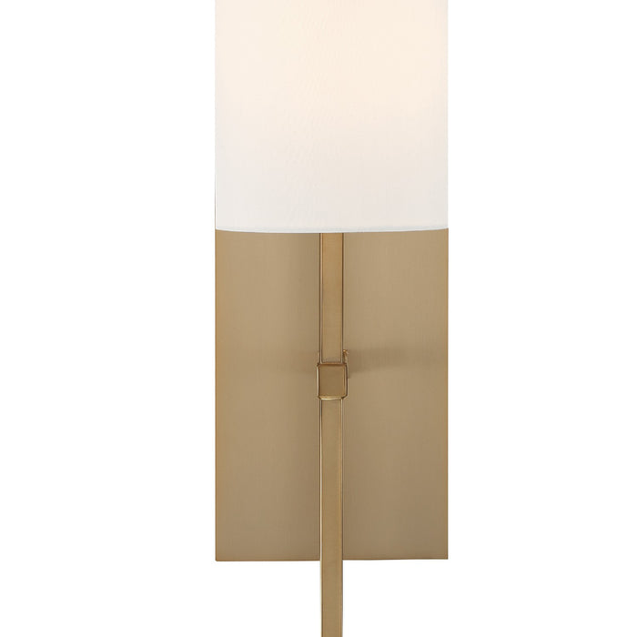 Crystorama - VER-241-AG - One Light Wall Sconce - Veronica - Aged Brass