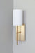 Crystorama - VER-241-AG - One Light Wall Sconce - Veronica - Aged Brass