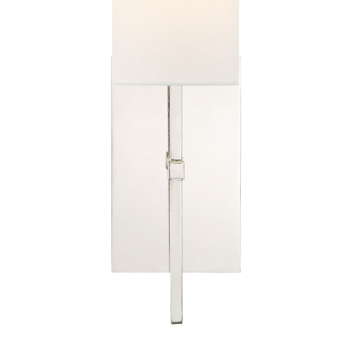 Crystorama - VER-241-PN - One Light Wall Sconce - Veronica - Polished Nickel