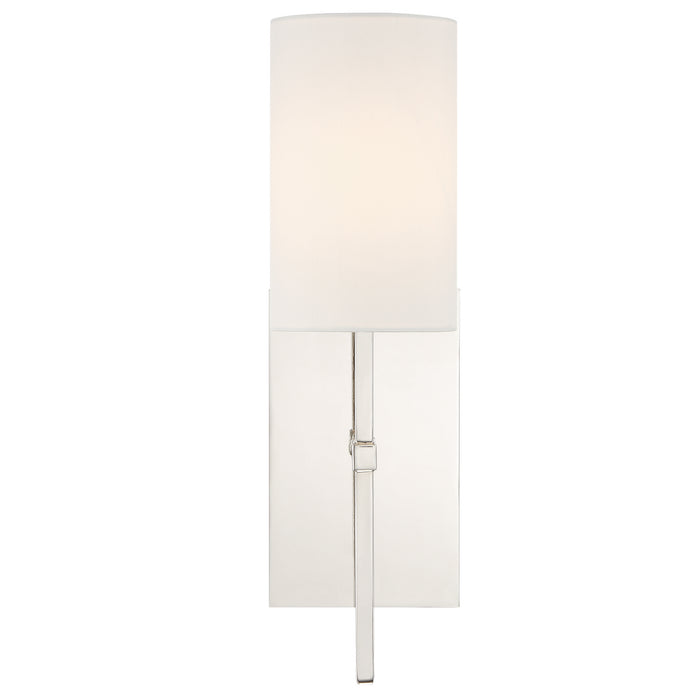 Crystorama - VER-241-PN - One Light Wall Sconce - Veronica - Polished Nickel