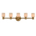 Kalco - 308435WB - LED Bath - Harlowe - Winter Brass