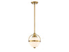 Savoy House - 7-3100-1-322 - One Light Pendant - Westbourne - Warm Brass