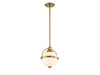 Savoy House - 7-3100-1-322 - One Light Pendant - Westbourne - Warm Brass