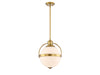 Savoy House - 7-3102-1-322 - One Light Pendant - Westbourne - Warm Brass