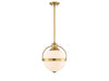 Savoy House - 7-3102-1-322 - One Light Pendant - Westbourne - Warm Brass