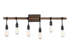 Savoy House - 8-993-6-41 - Six Light Bath Bar - Burgess - Durango