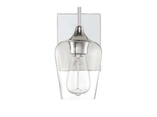 Savoy House - 9-4030-1-11 - One Light Wall Sconce - Octave - Polished Chrome