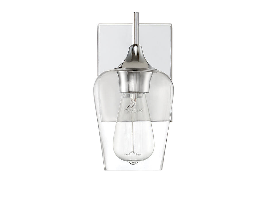 Savoy House - 9-4030-1-11 - One Light Wall Sconce - Octave - Polished Chrome