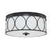 Capital Lighting - 225131MB-683 - Three Light Flush Mount - Rylann - Matte Black