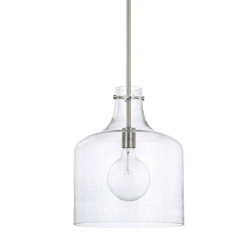 Capital Lighting - 325712BN - One Light Pendant - Crawford - Brushed Nickel